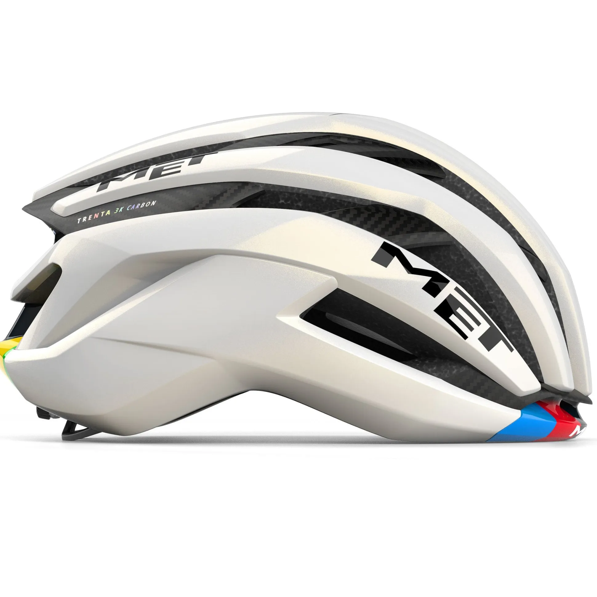 Casco Met Trenta 3K Carbon Mips Tadej Pogacar - Rainbow Limited Edition