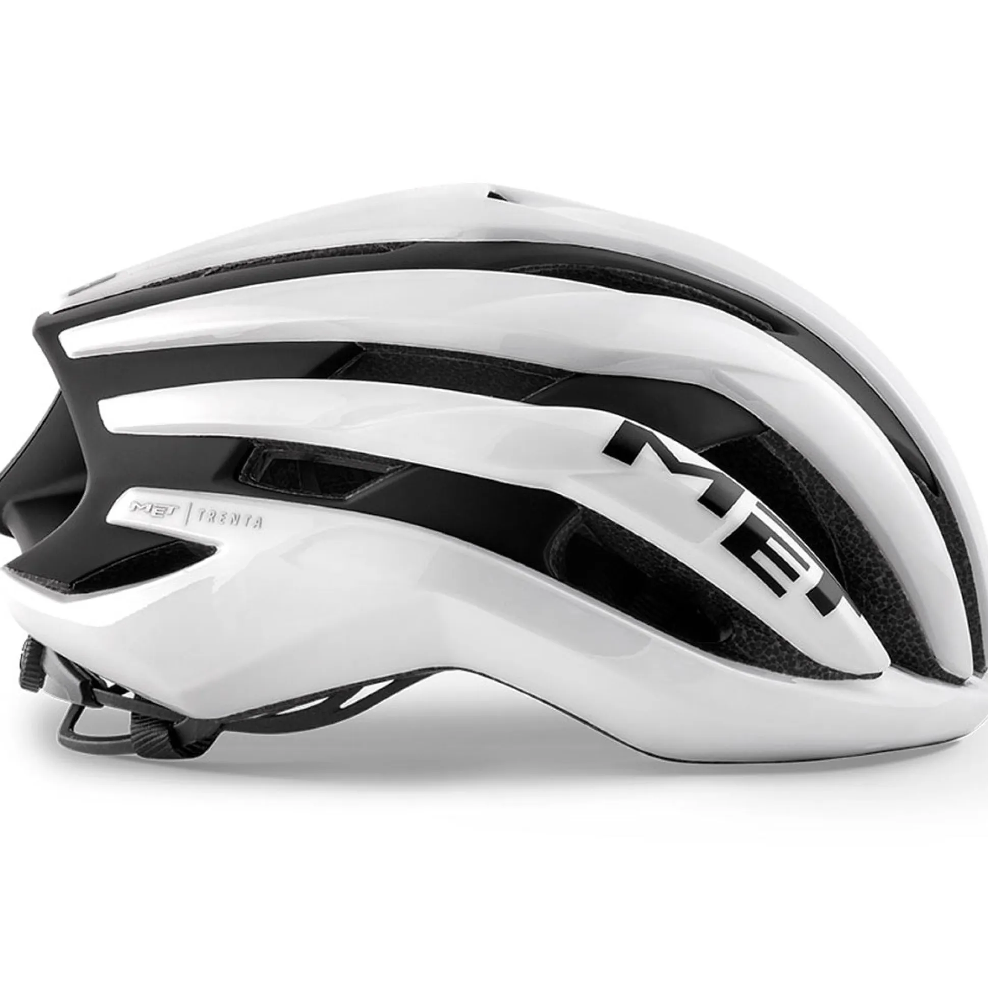 Casco Met Trenta Mips - Bianco nero