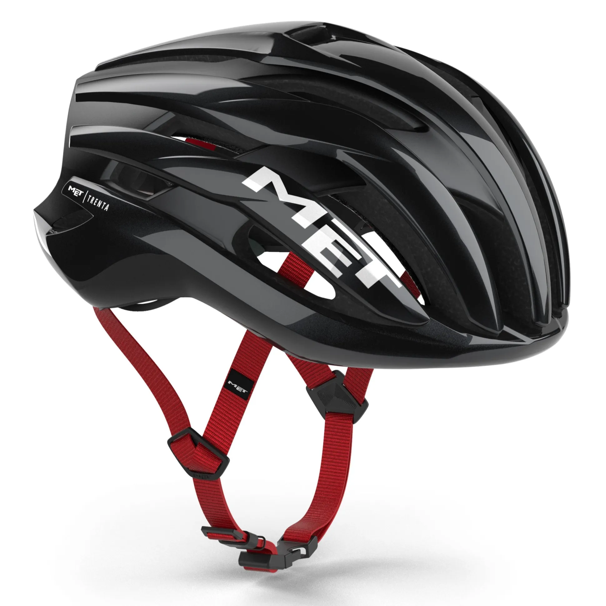 Casco Met Trenta Mips - Nero rosso