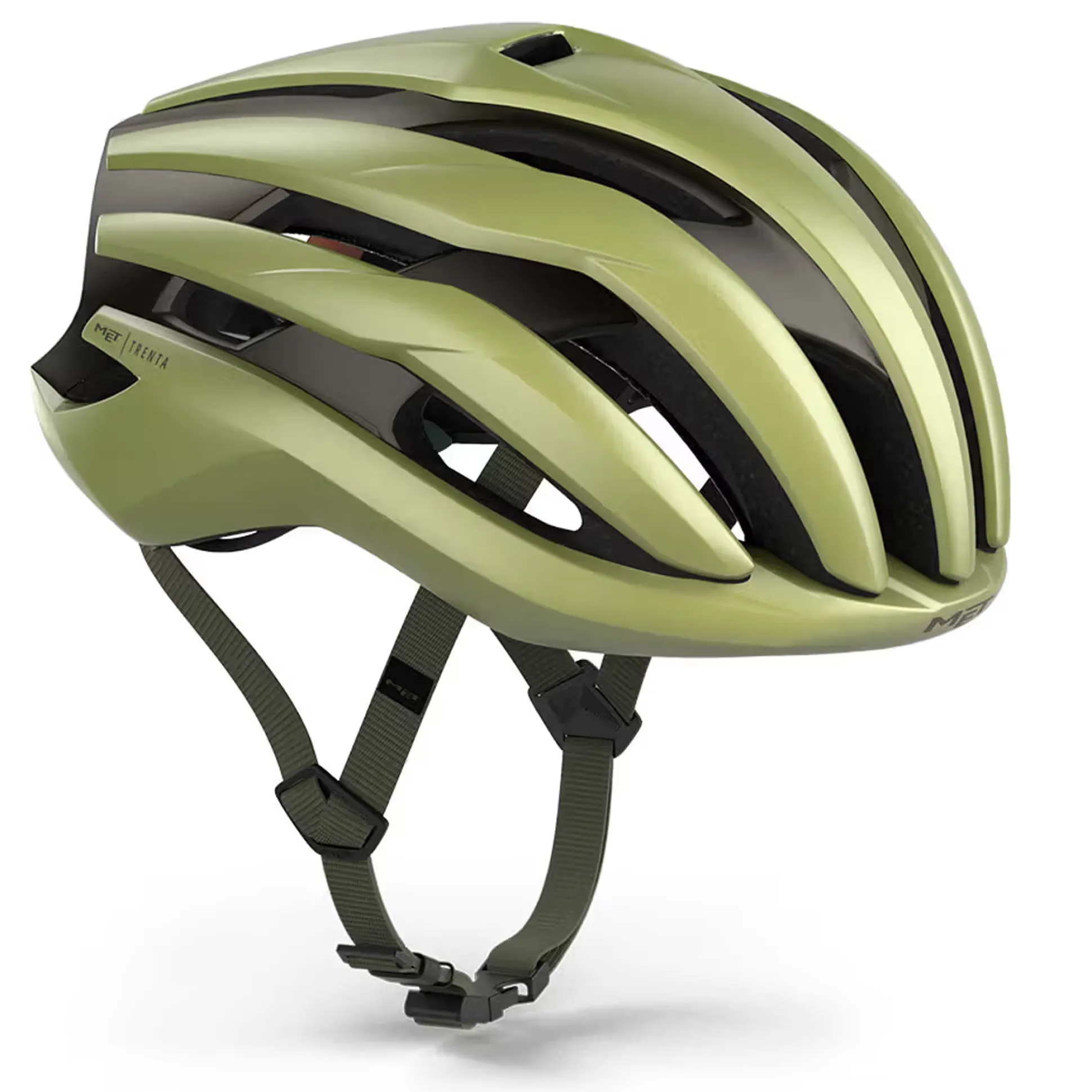 Casco Met Trenta Mips Wander Gravel - Verde opaco