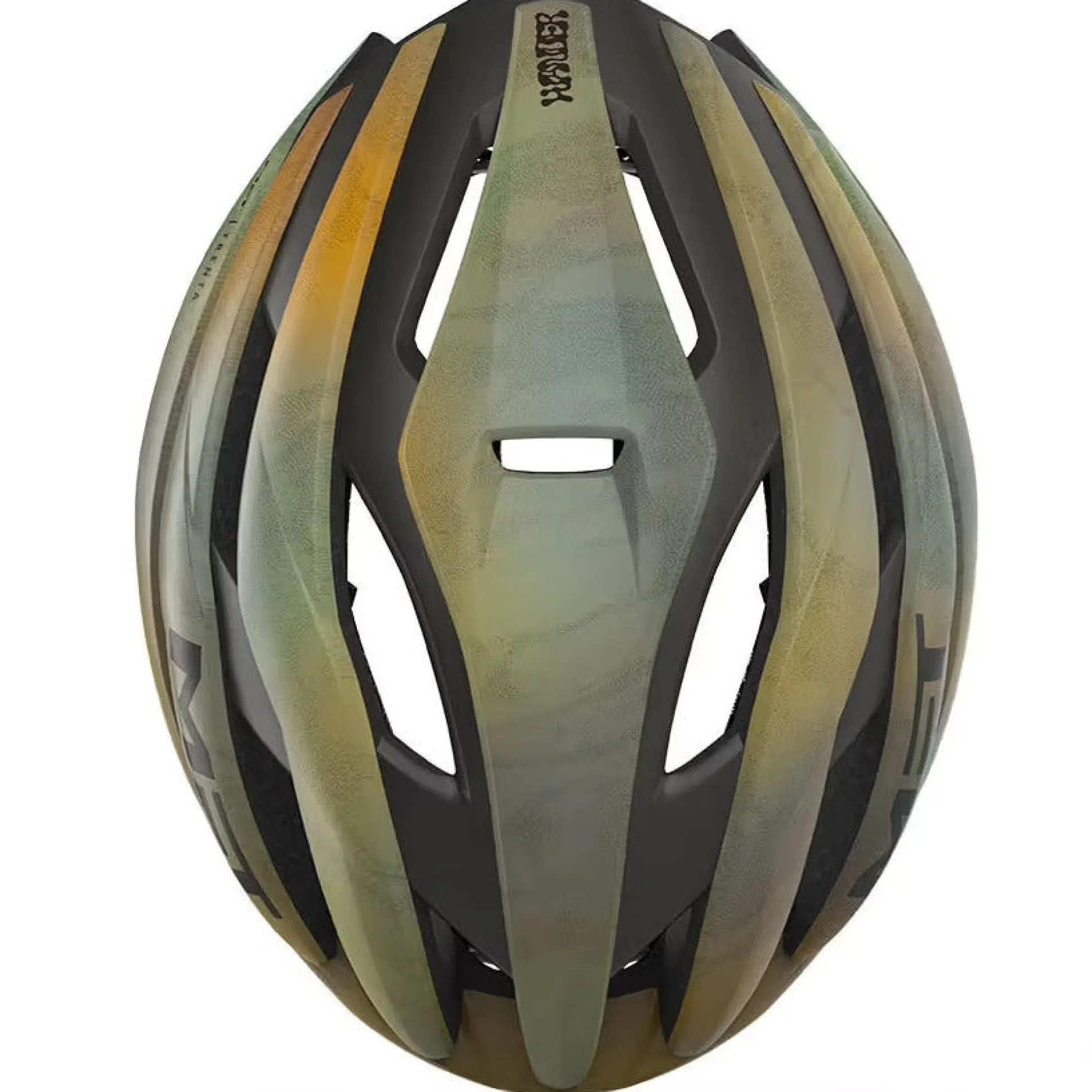 Casco Met Trenta Mips Wander Gravel - Verde marrone