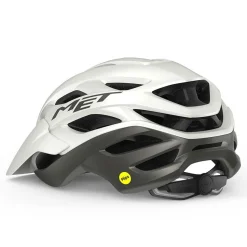 Casco Met Veleno Mips - Bianco grigio