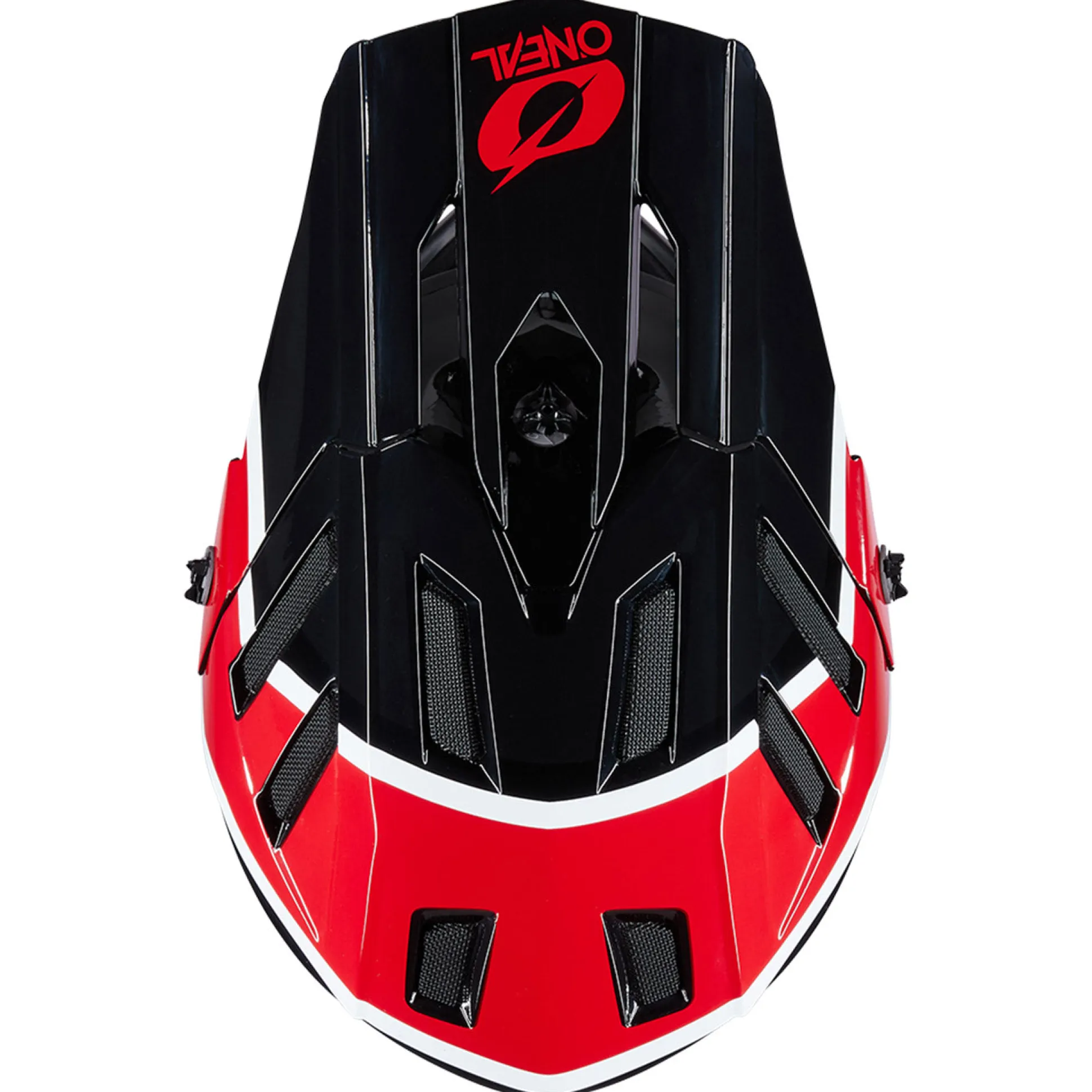 Casco O'neal Backflip Strike - Nero rosso