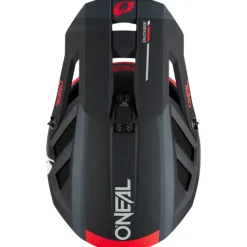 Casco O'neal Blade Polyacrylite Haze - Nero rosso