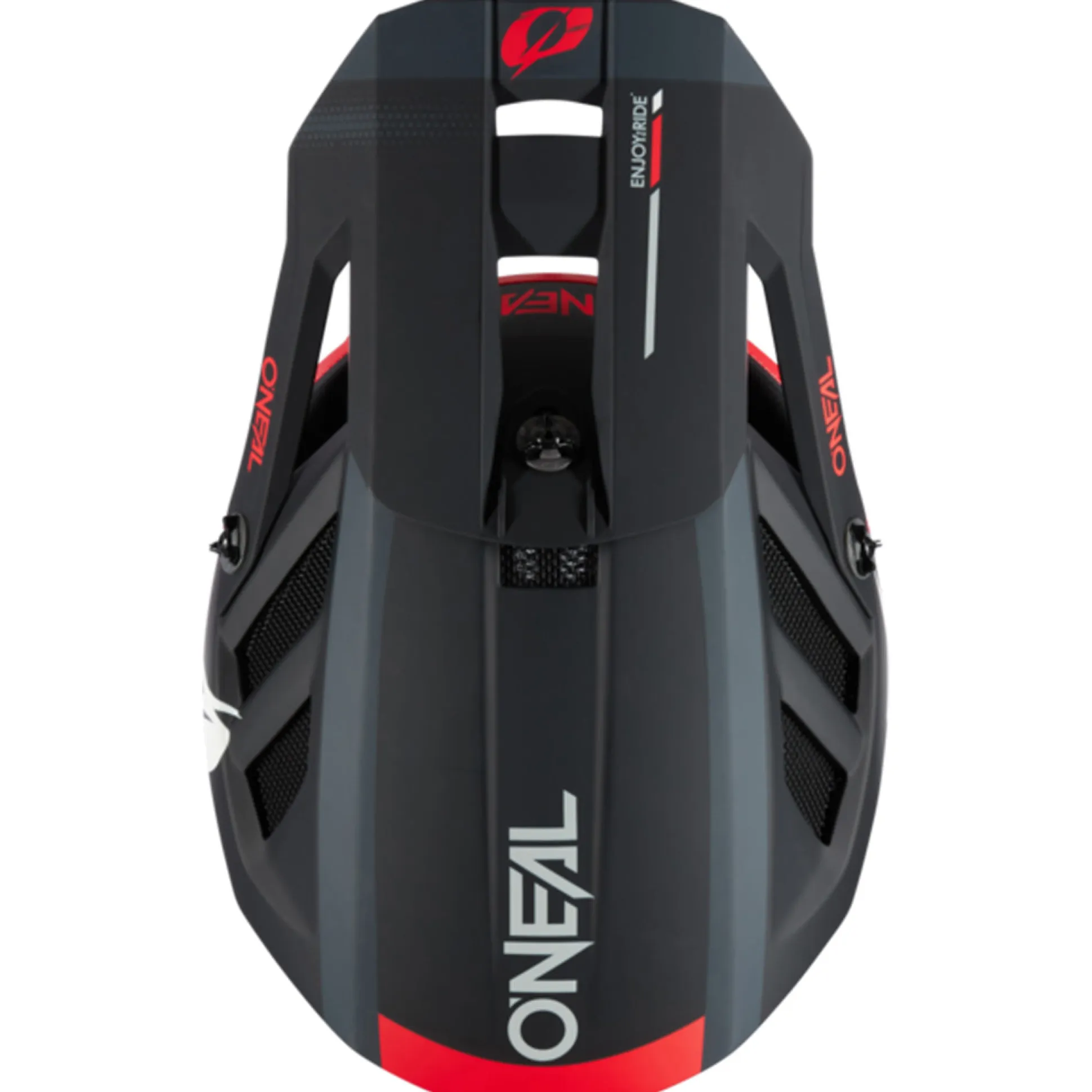 Casco O'neal Blade Polyacrylite Haze - Nero rosso