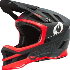 Casco O'neal Blade Polyacrylite Haze - Nero rosso