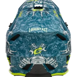 Casco O'neal Blade Polyacrylite HR - Blu verde