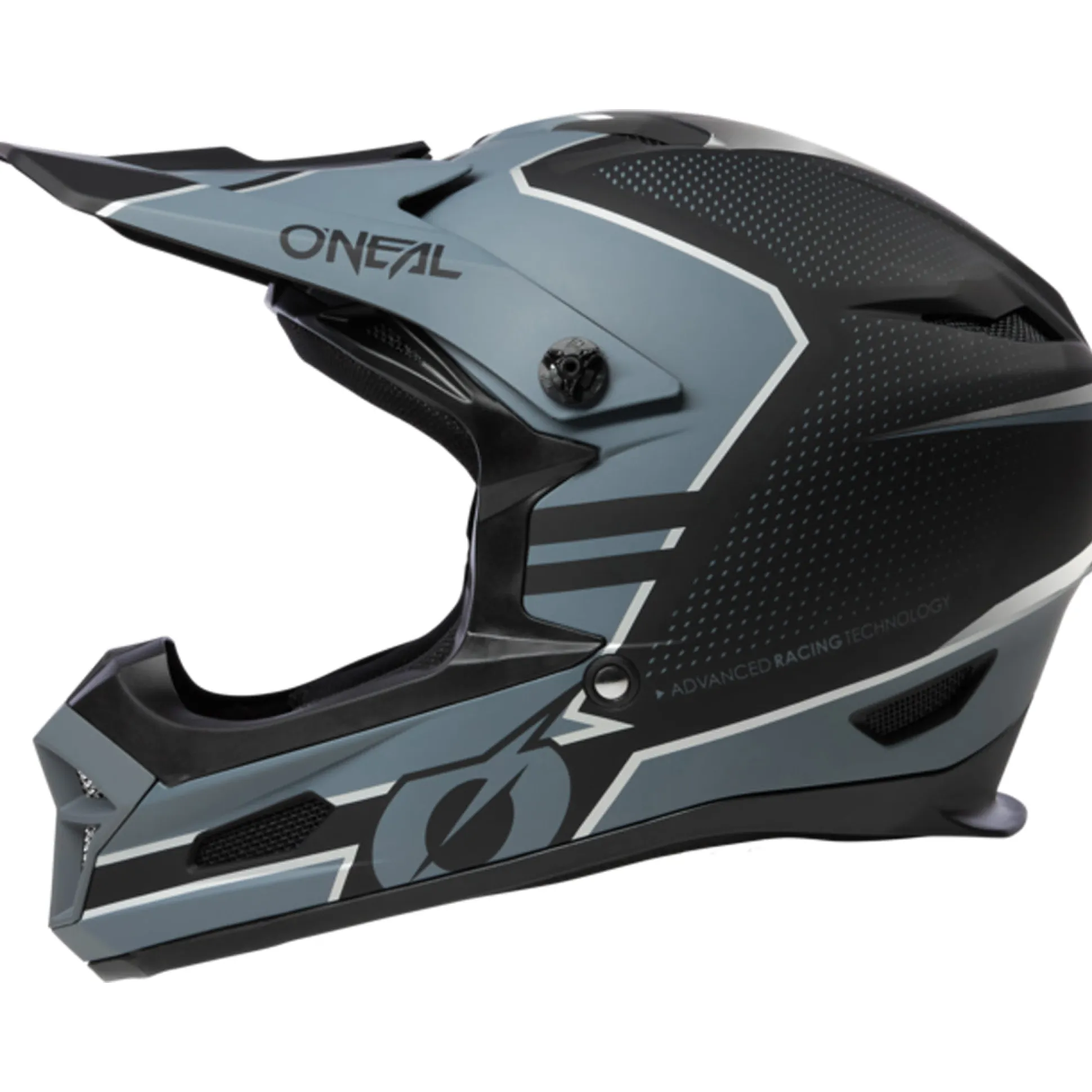 Casco O'neal Fury Stage - Nero grigio