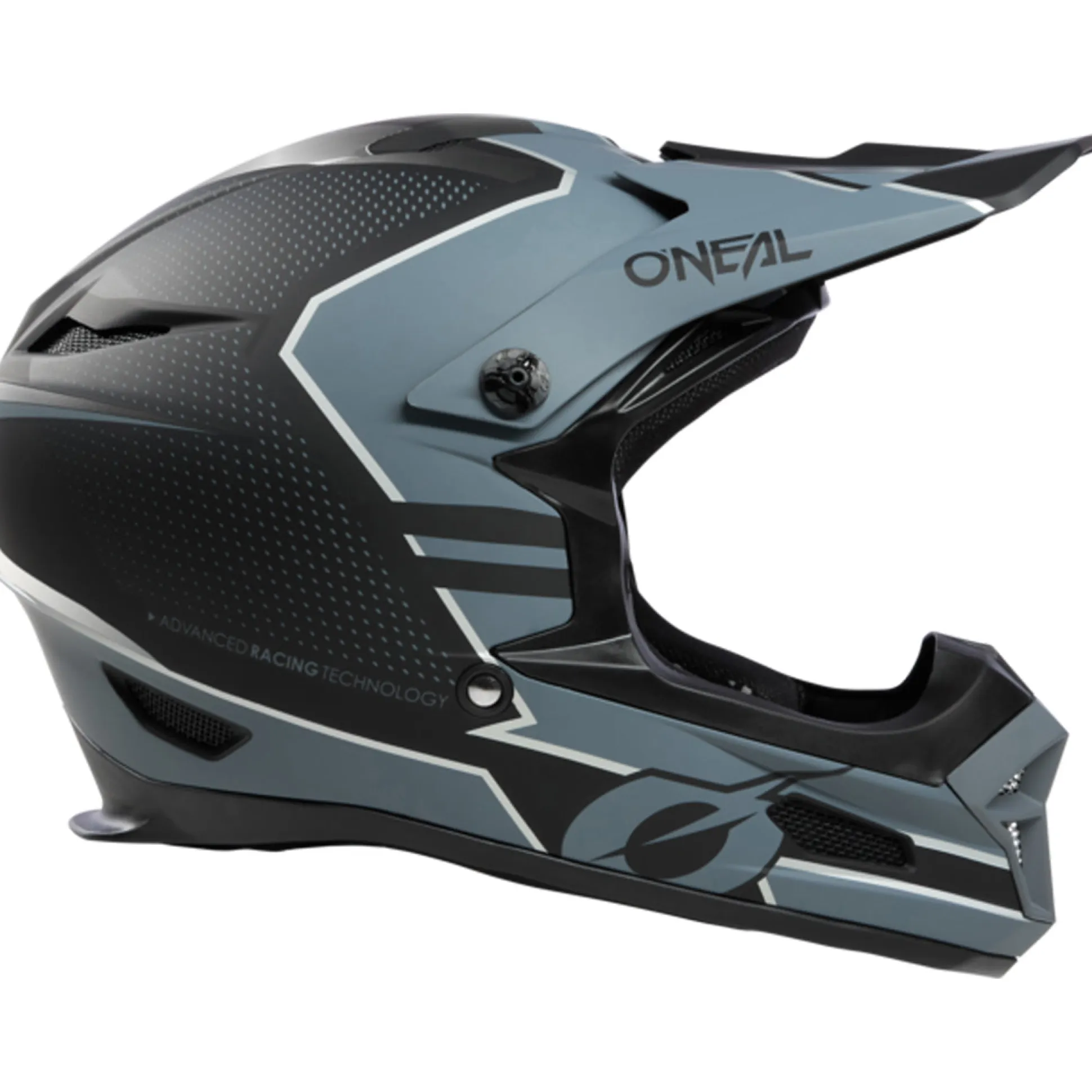 Casco O'neal Fury Stage - Nero grigio