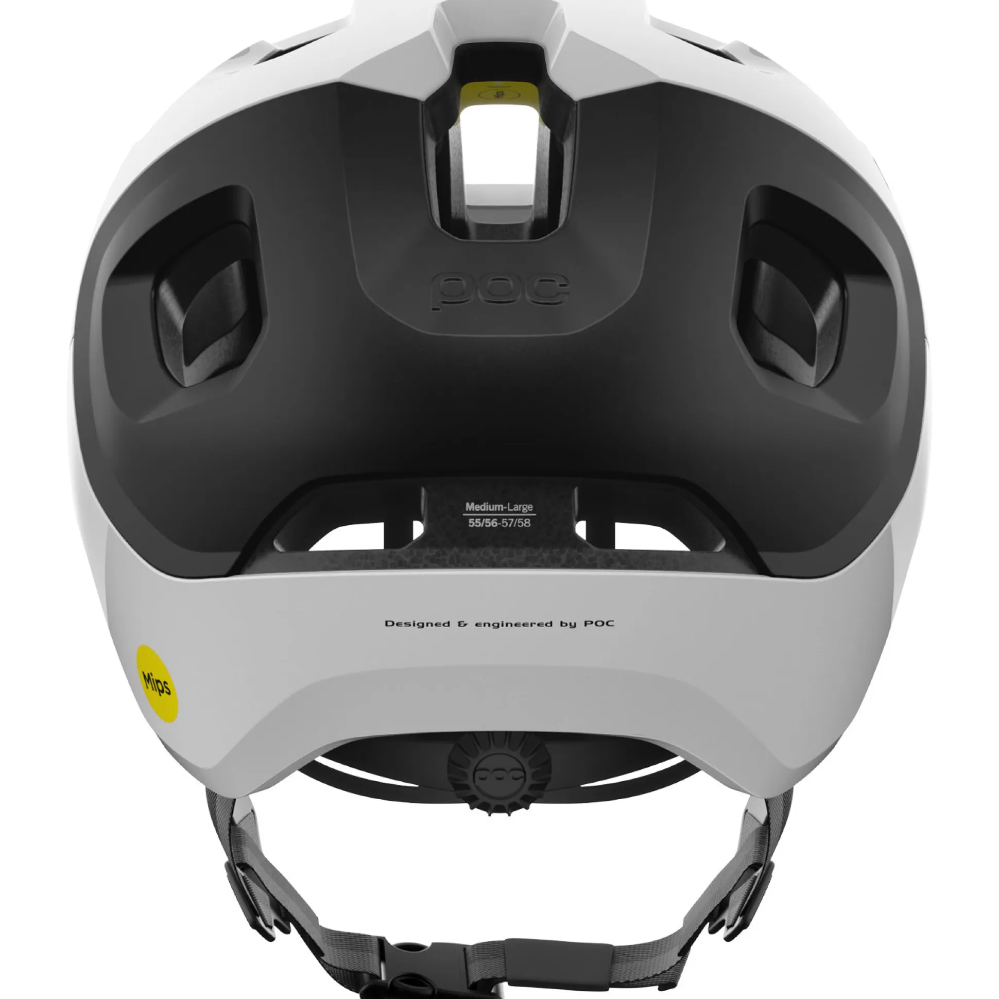 Casco Poc Axion Race Mips - Bianco