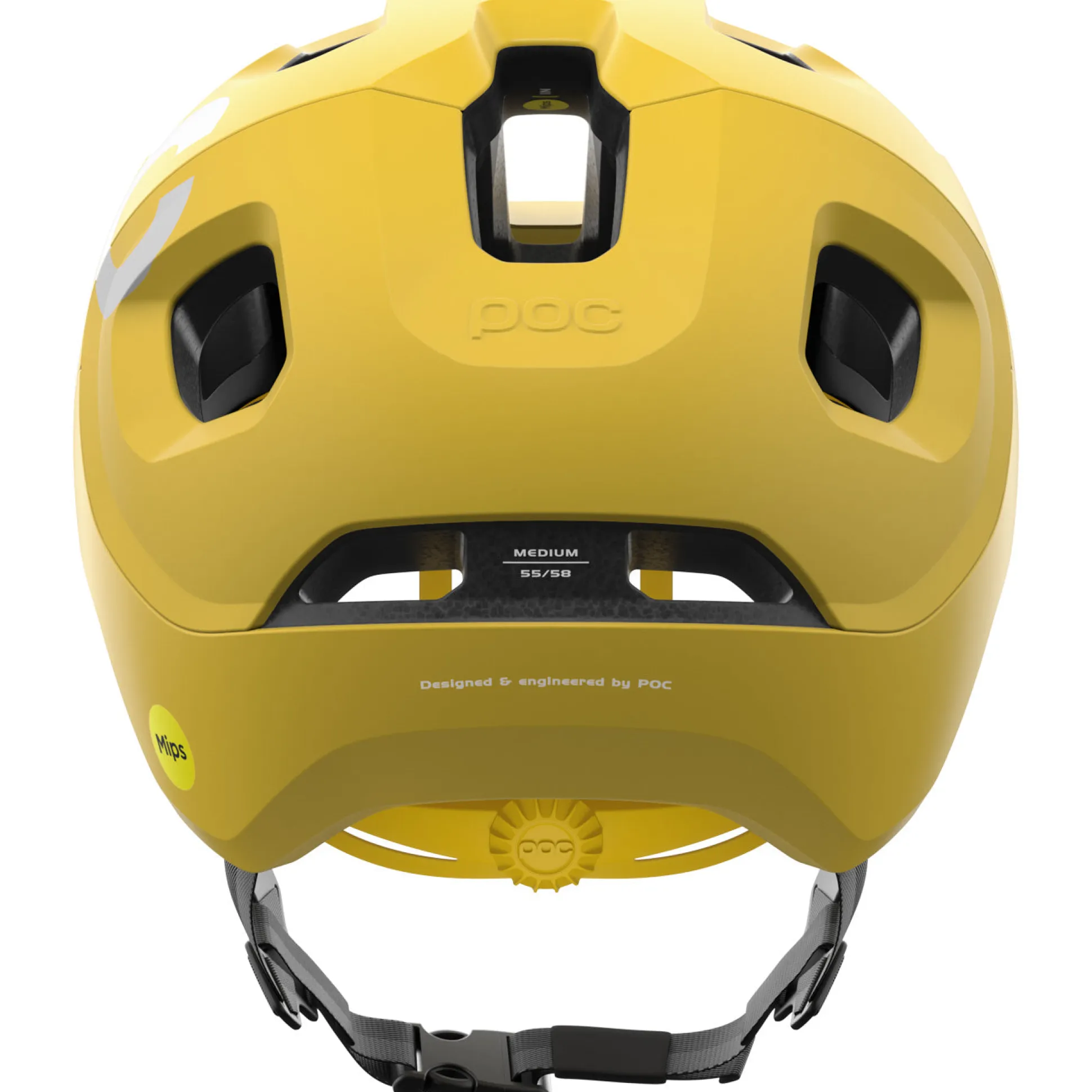 Casco Poc Axion Race Mips - Giallo