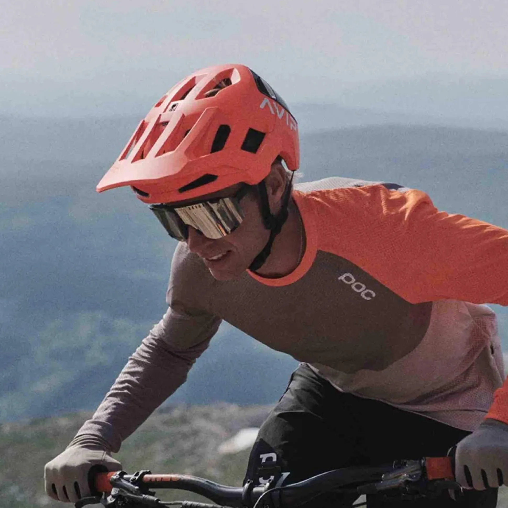 Casco Poc Kortal Race MIPS - Arancio