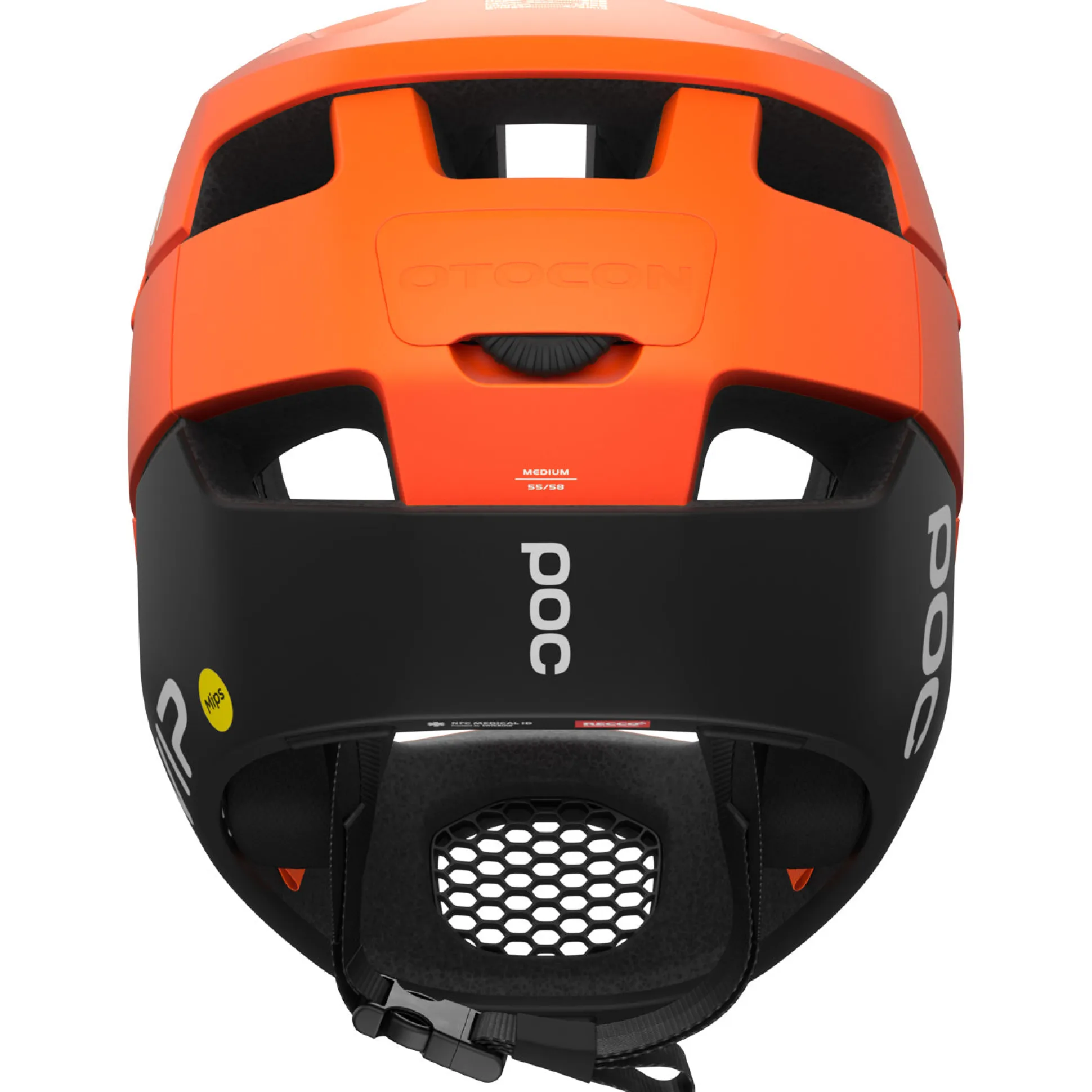 Casco Poc Otocon Race Mips - Arancio