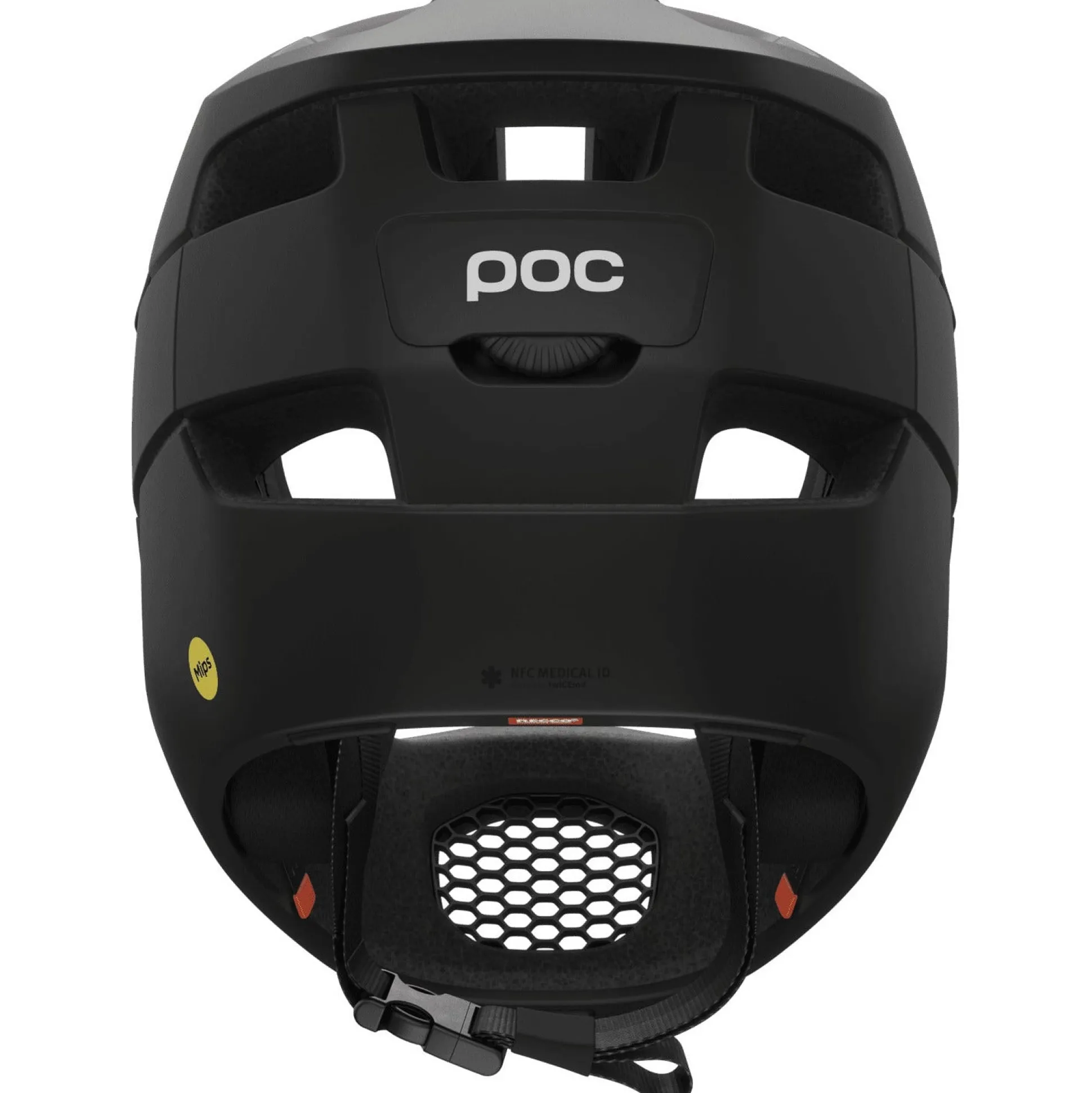 Casco Poc Otocon Race Mips - Nero opaco