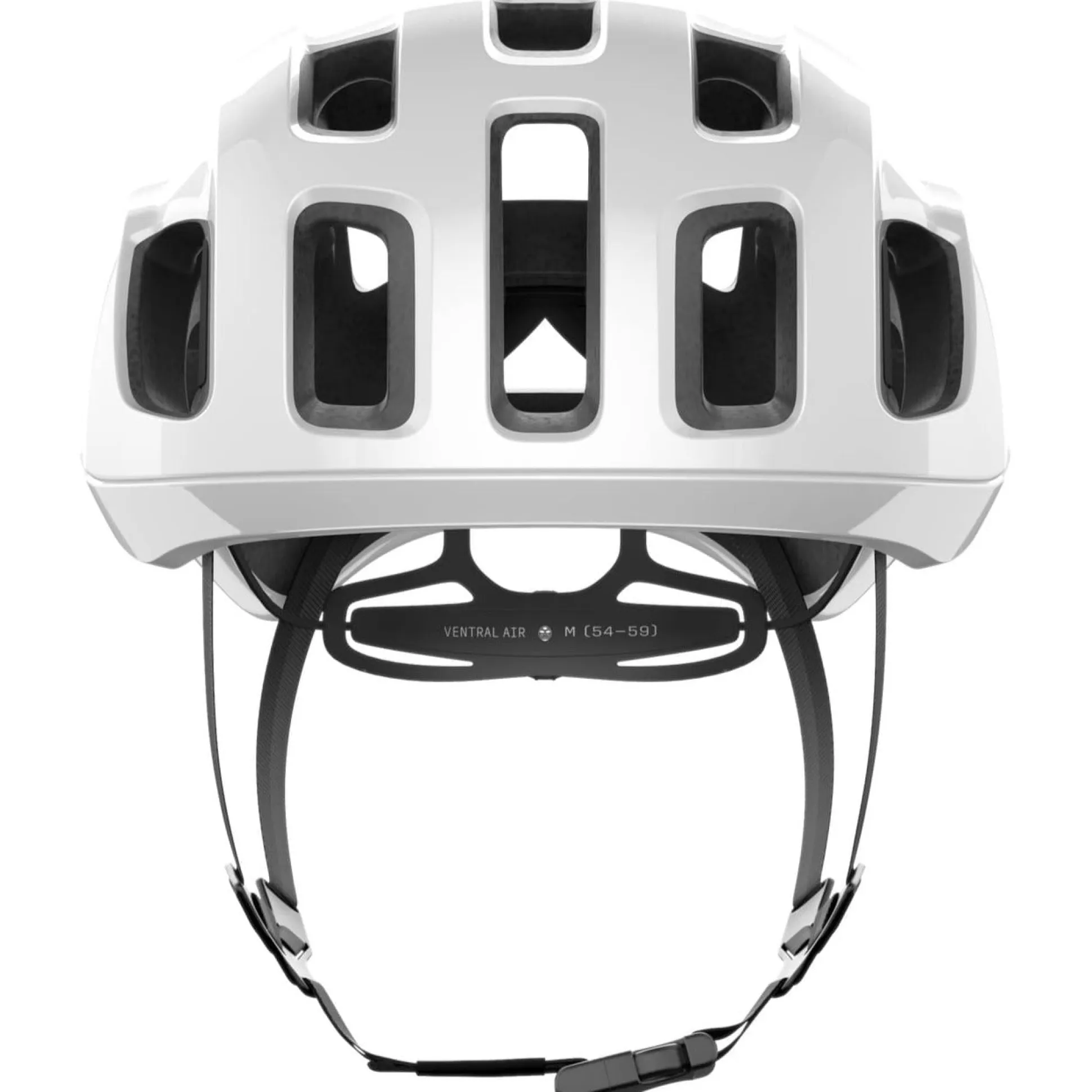 Casco Poc Ventral Air Mips - Bianco arancio