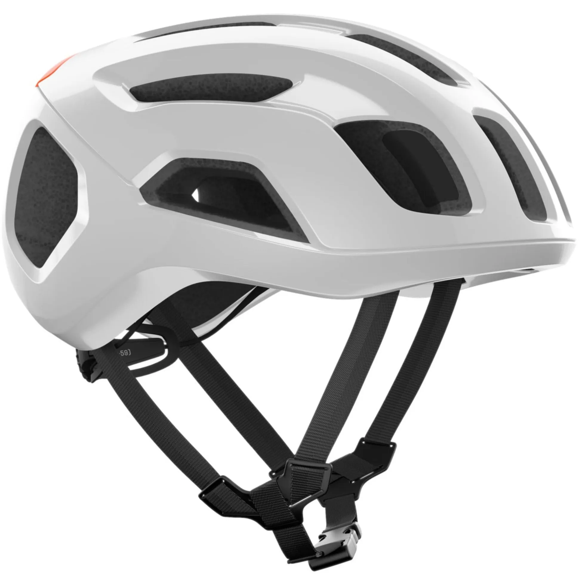 Casco Poc Ventral Air Mips - Bianco arancio