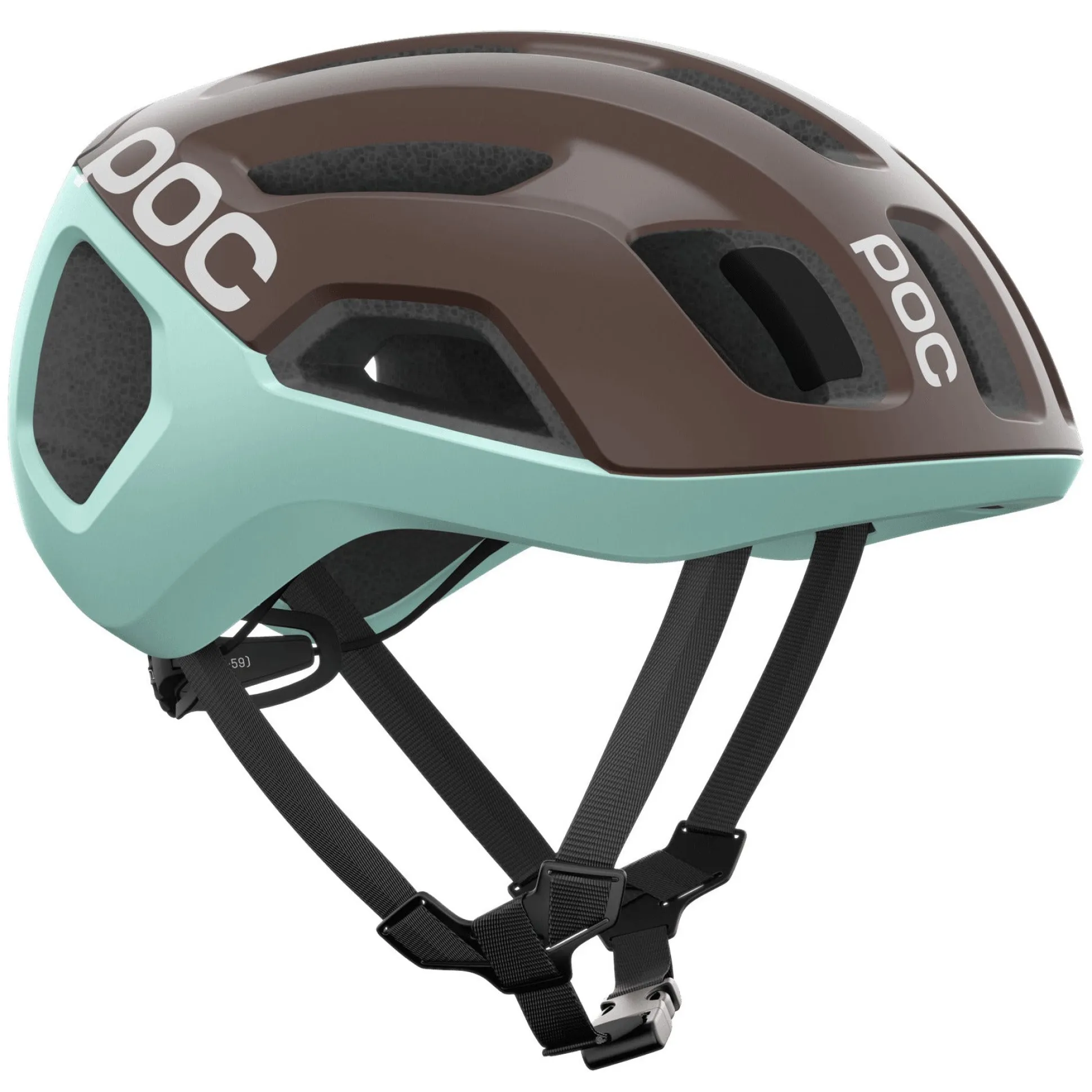 Casco Poc Ventral Air Mips - Marrone blu