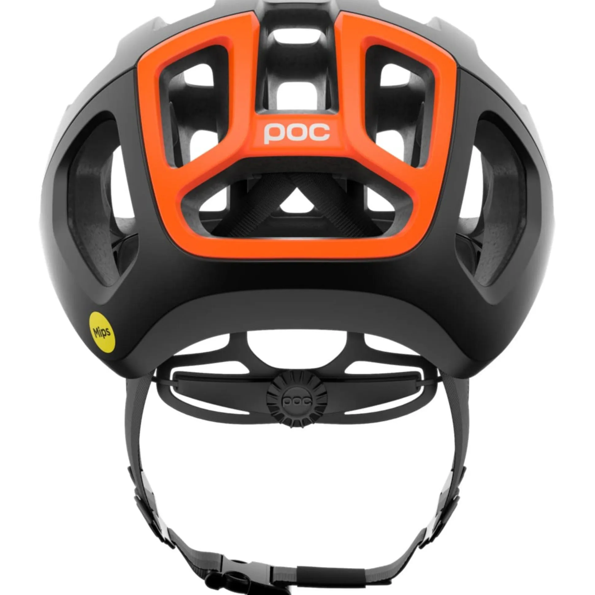 Casco Poc Ventral Air Mips - Nero arancio
