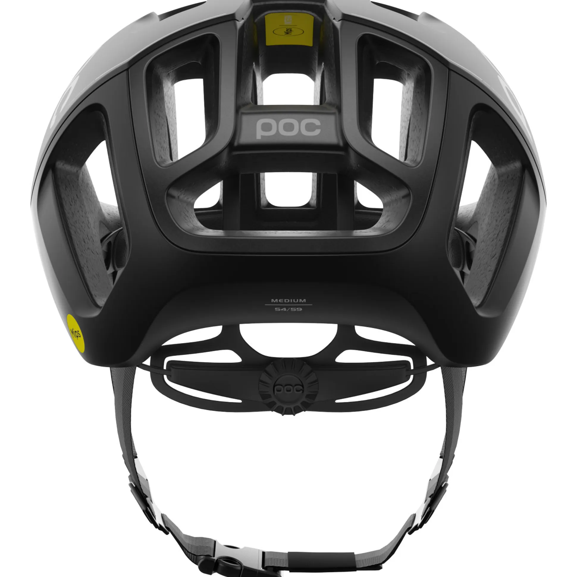 Casco Poc Ventral Mips - Nero opaco