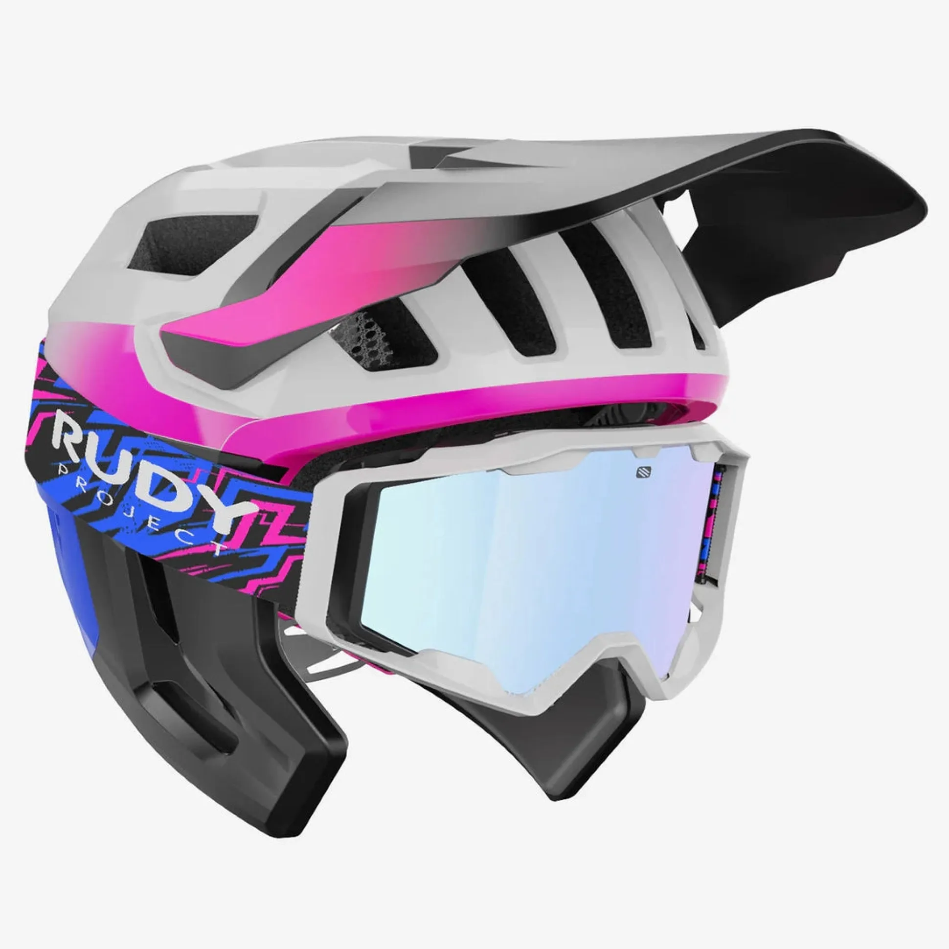 Casco Rudy Project Terraform Pro - Bianco rosa