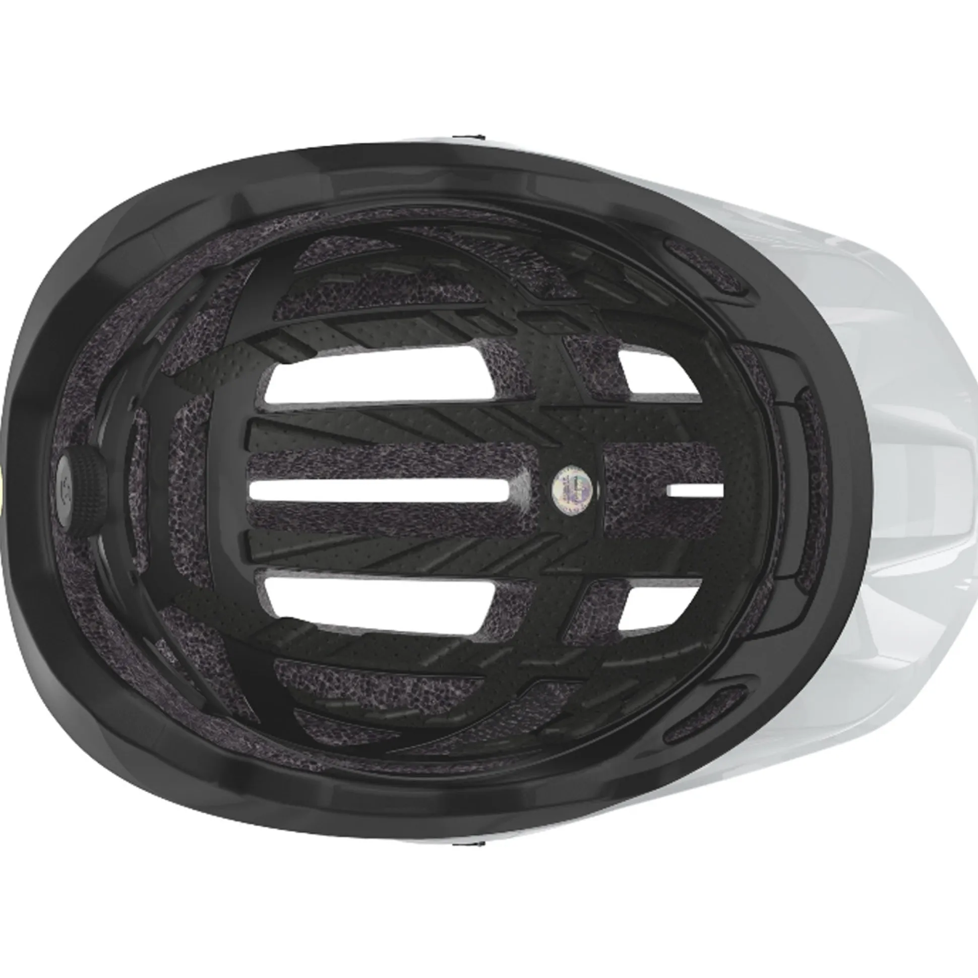 Casco Scott Stego Plus - Bianco nero