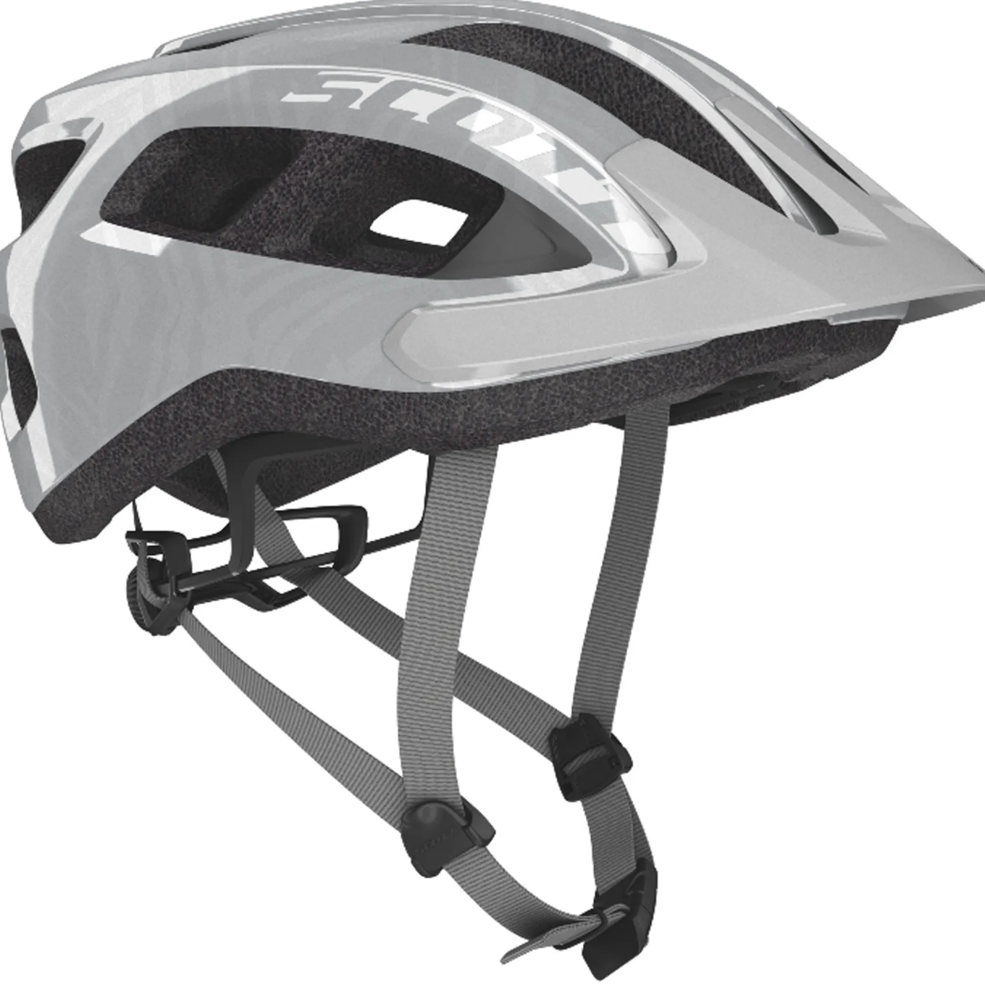 Casco Scott Supra - Argento
