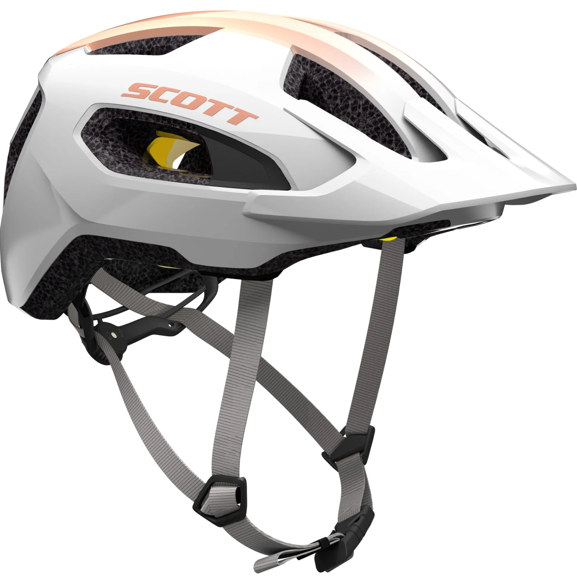 Casco Scott Supra Plus - Bianco beige