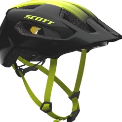 Casco Scott Supra Plus - Nero giallo