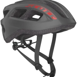 Casco Scott Supra Road - Grigio rosso