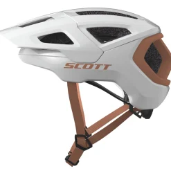 Casco Scott Tago Plus - Bianco marrone
