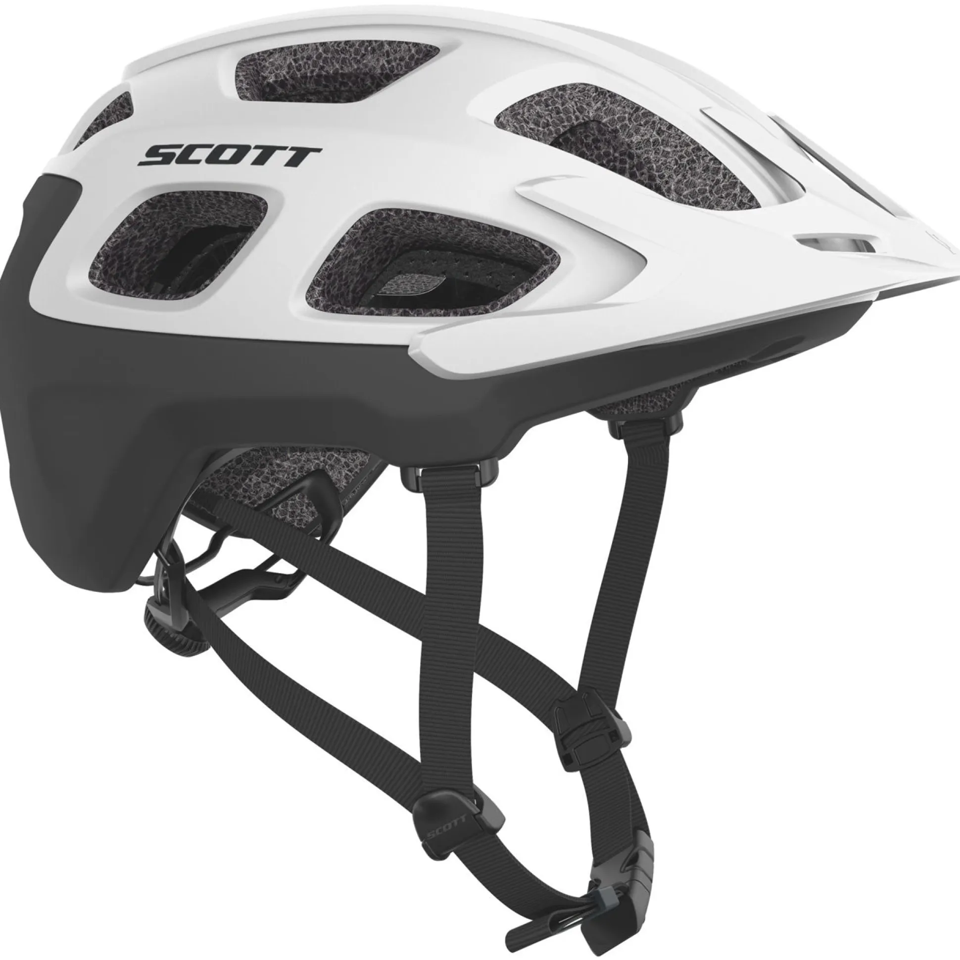 Casco Scott Vivo Plus - Bianco nero