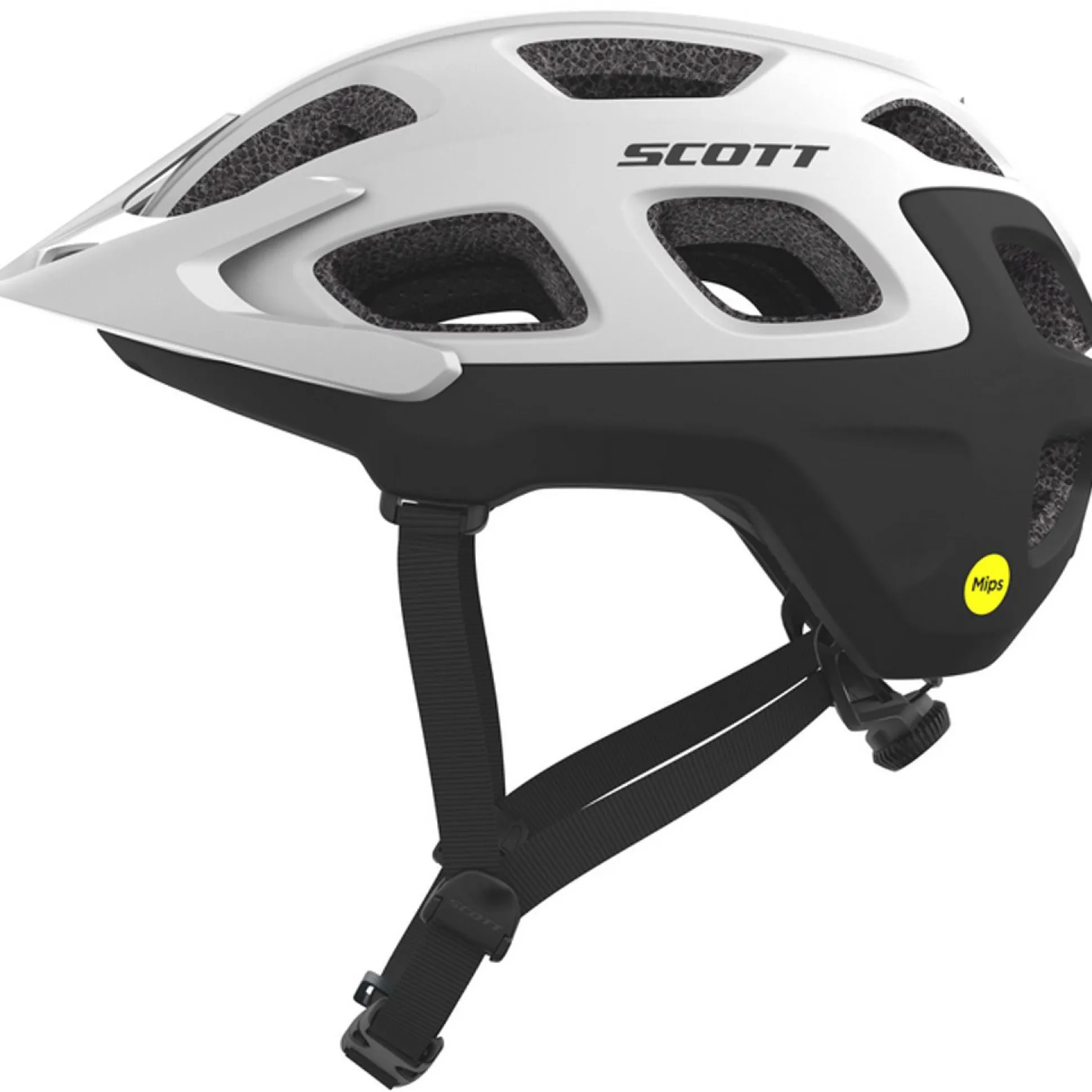 Casco Scott Vivo Plus - Bianco nero