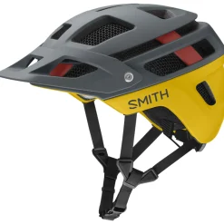Casco Smith Forefront 2 Mips - Grigio giallo