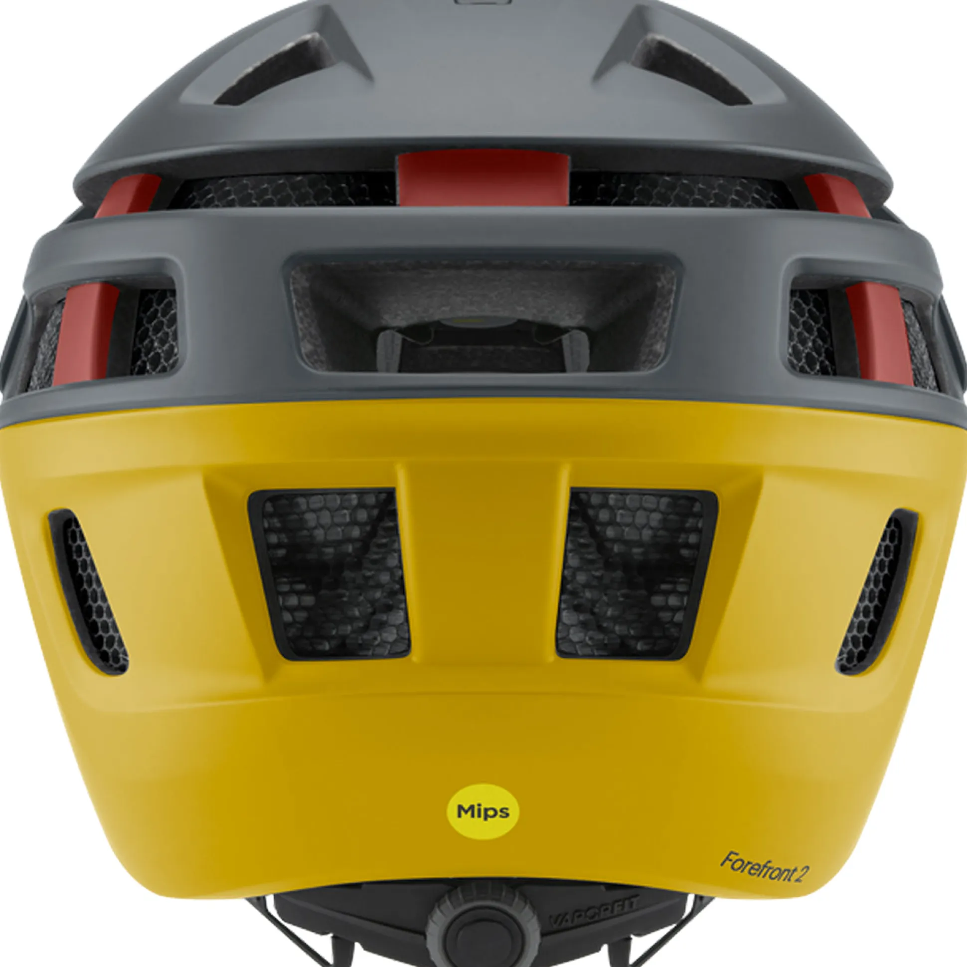 Casco Smith Forefront 2 Mips - Grigio giallo