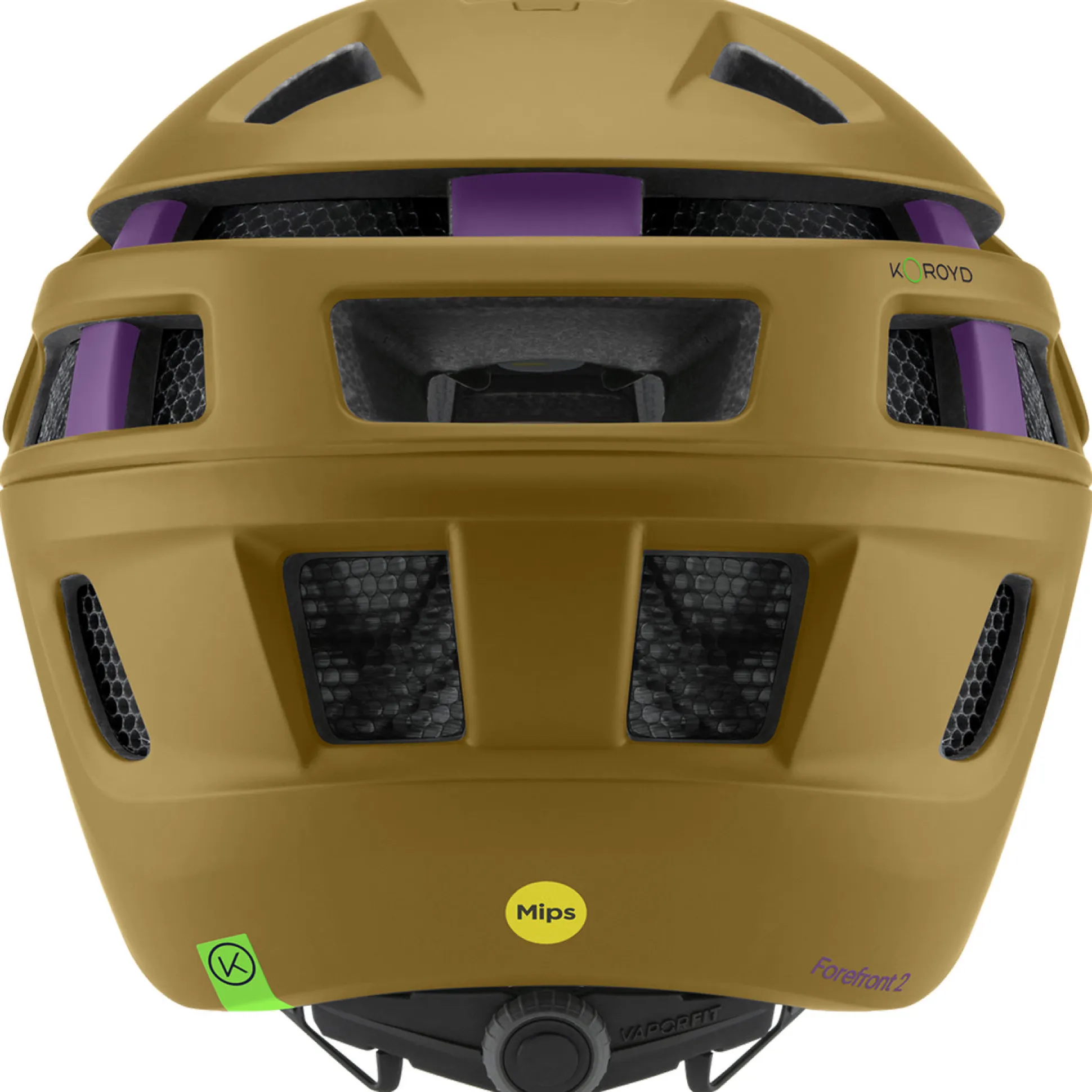 Casco Smith Forefront 2 Mips - Marrone viola