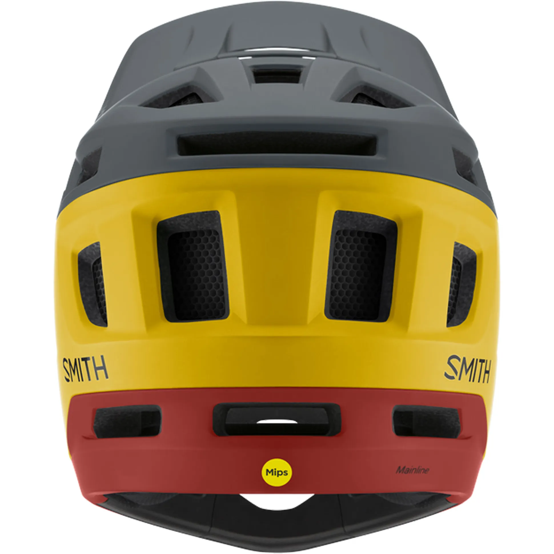 Casco Smith Mainline Mips - Grigio giallo