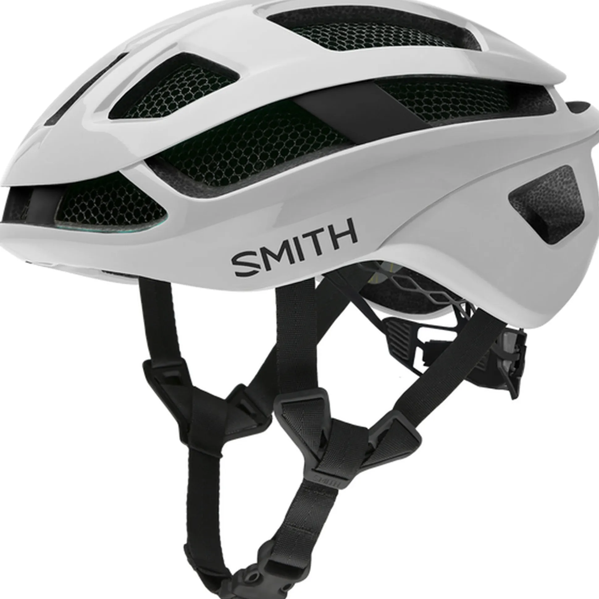 Casco Smith Trace Mips - Bianco
