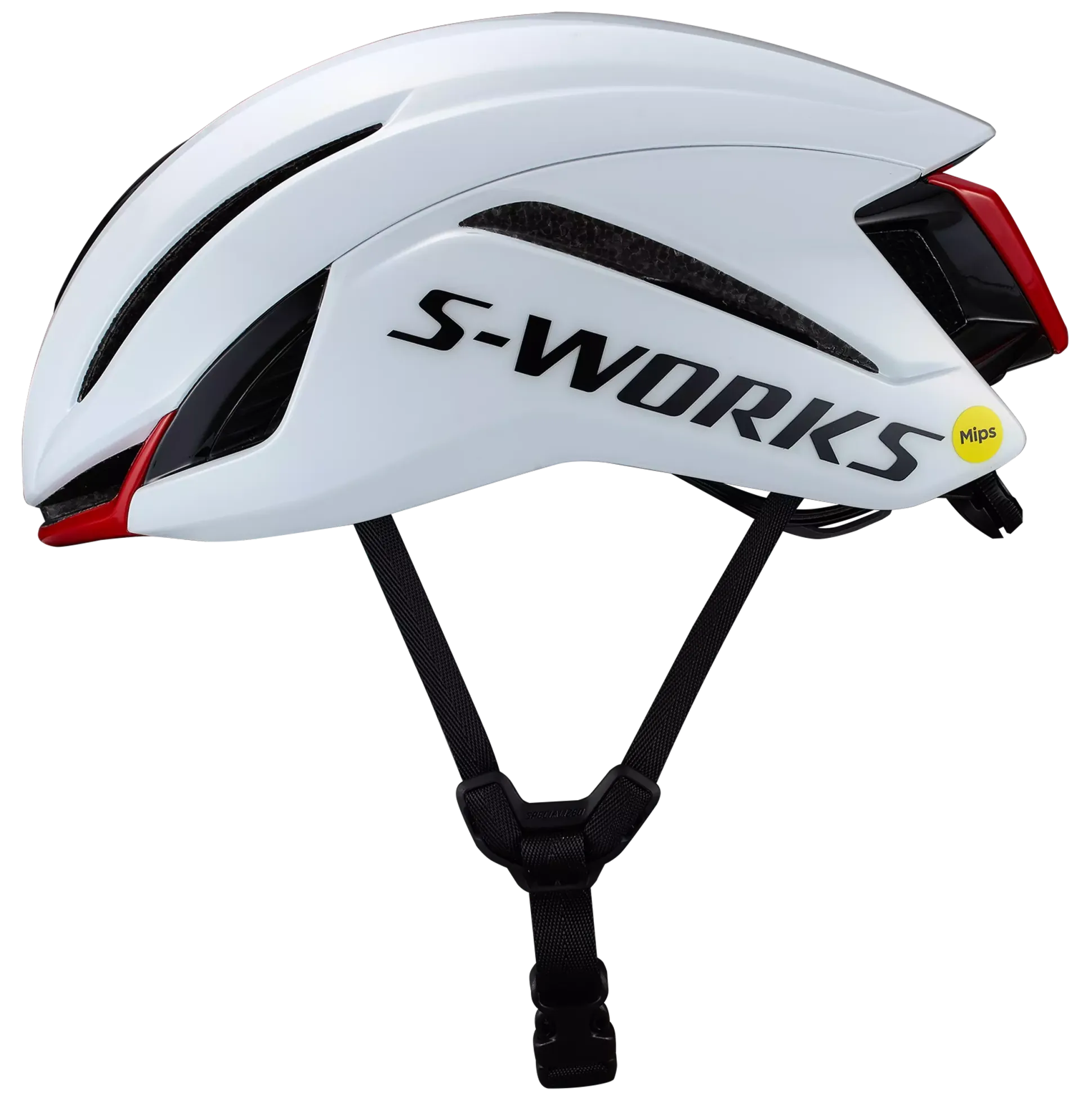 Casco Specialized S-Works Evade 4 - Bianco rosso