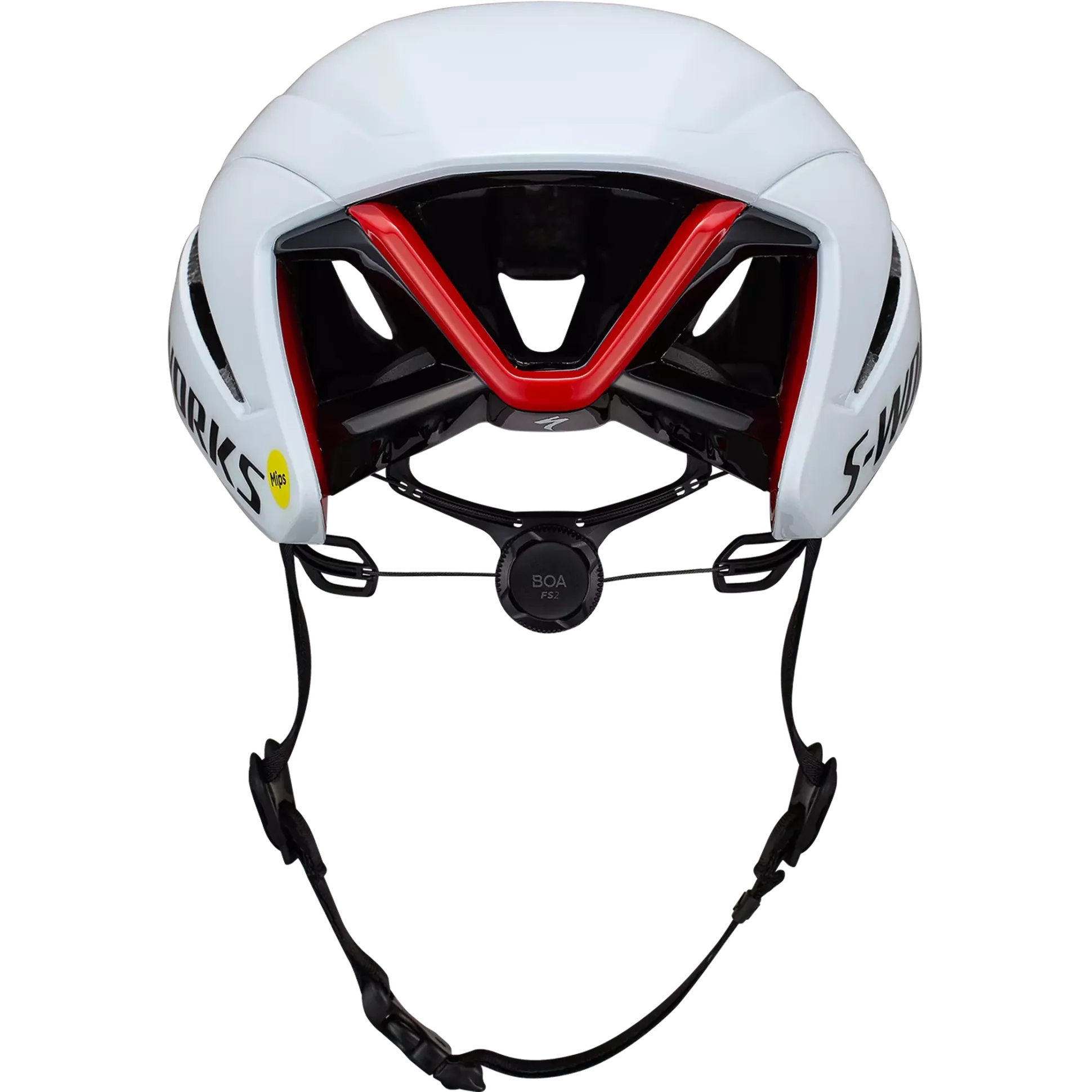 Casco Specialized S-Works Evade 4 - Bianco rosso