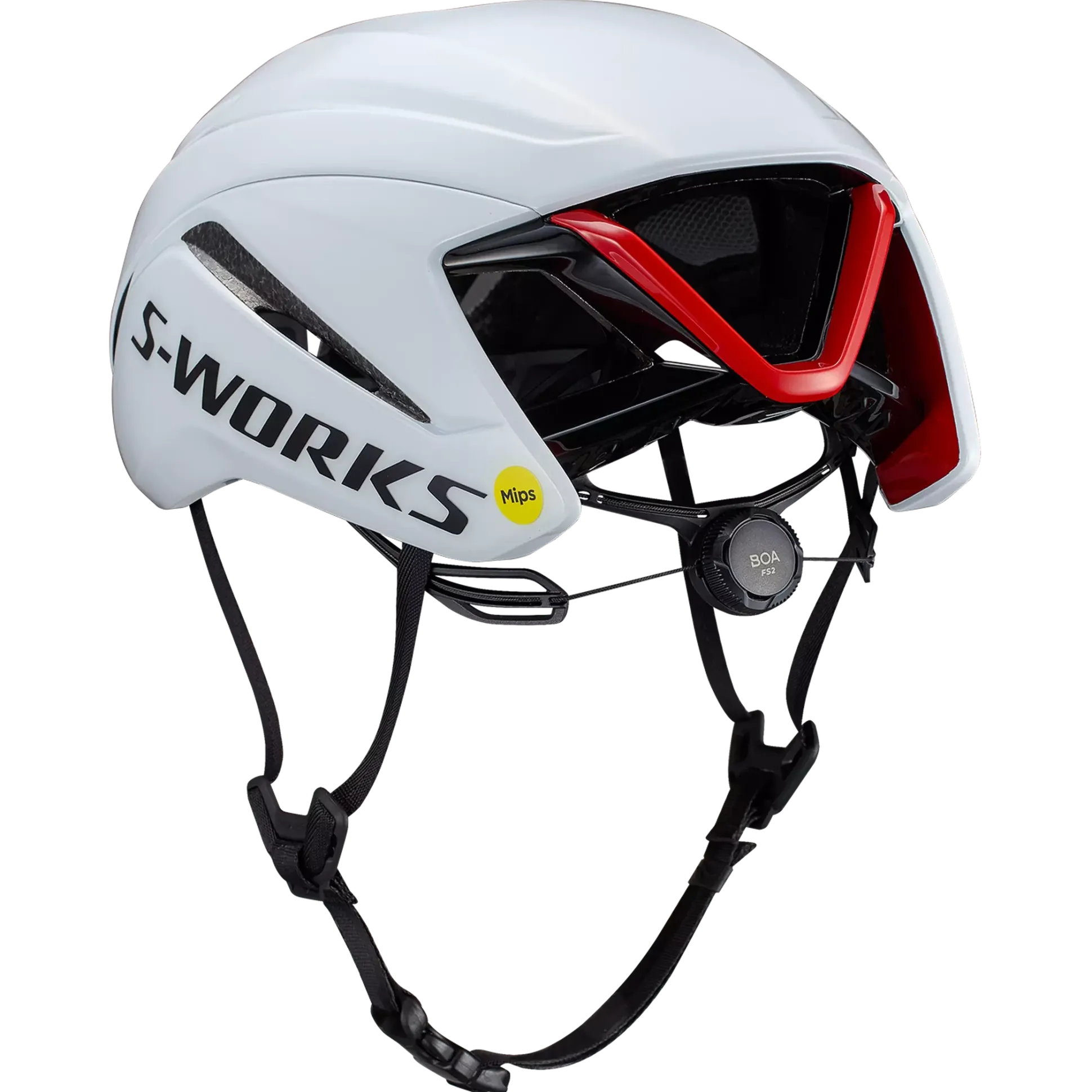 Casco Specialized S-Works Evade 4 - Bianco rosso