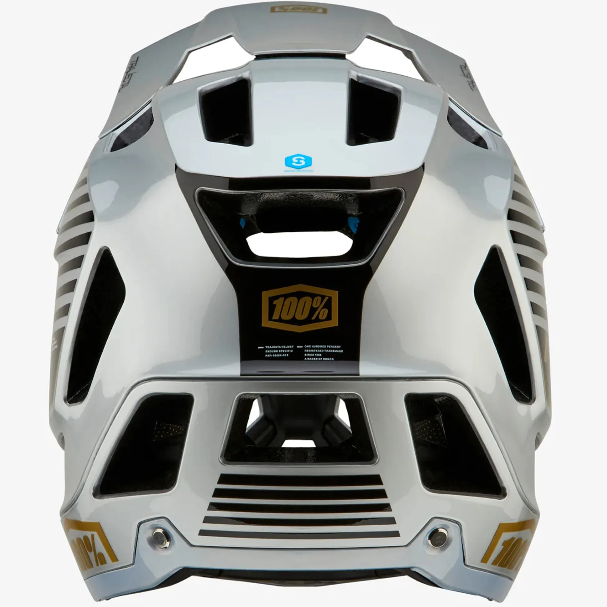 Casco 100% Trajecta w/Fidlock - Silver