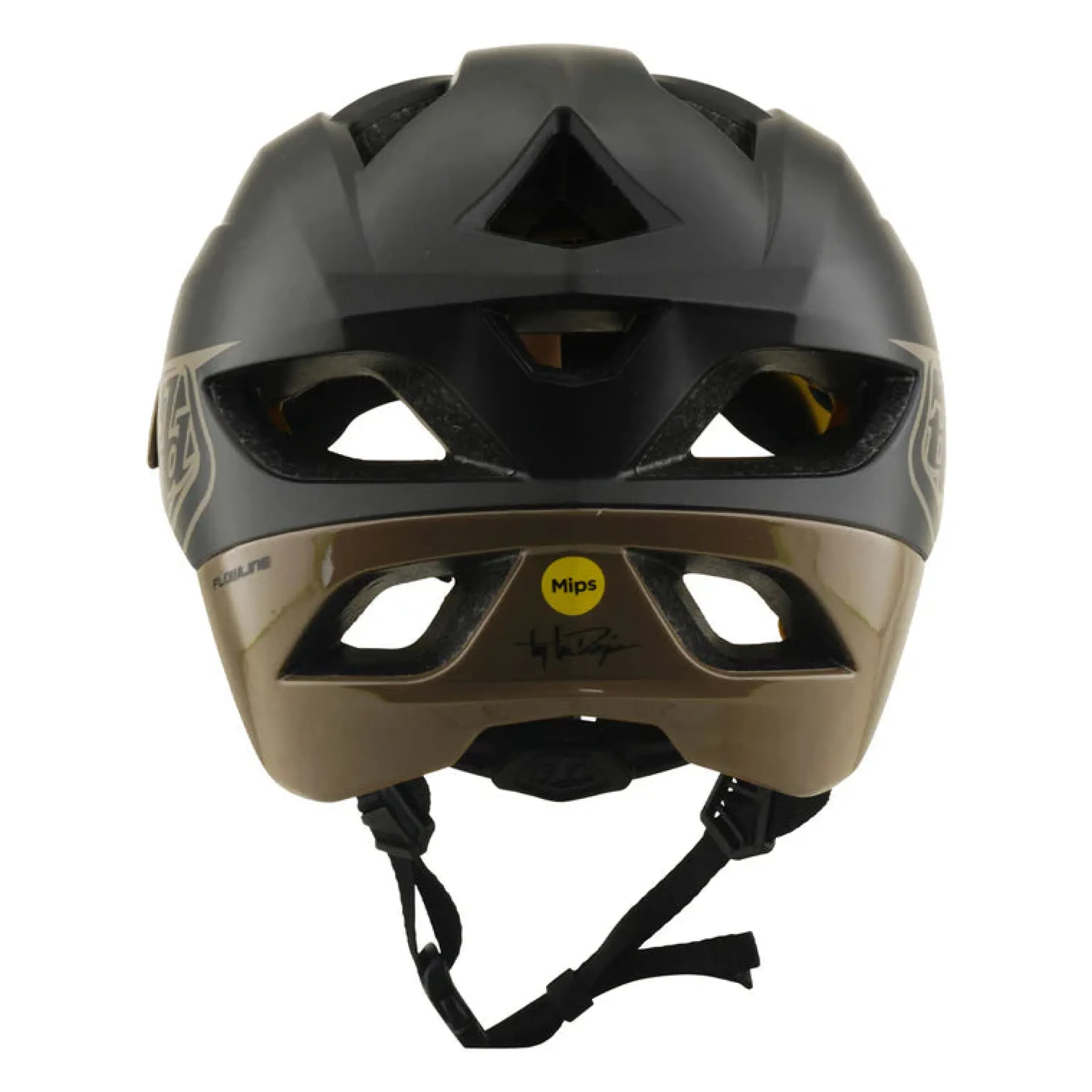 Casco Troy Lee Designs Flowline - Nero marrone