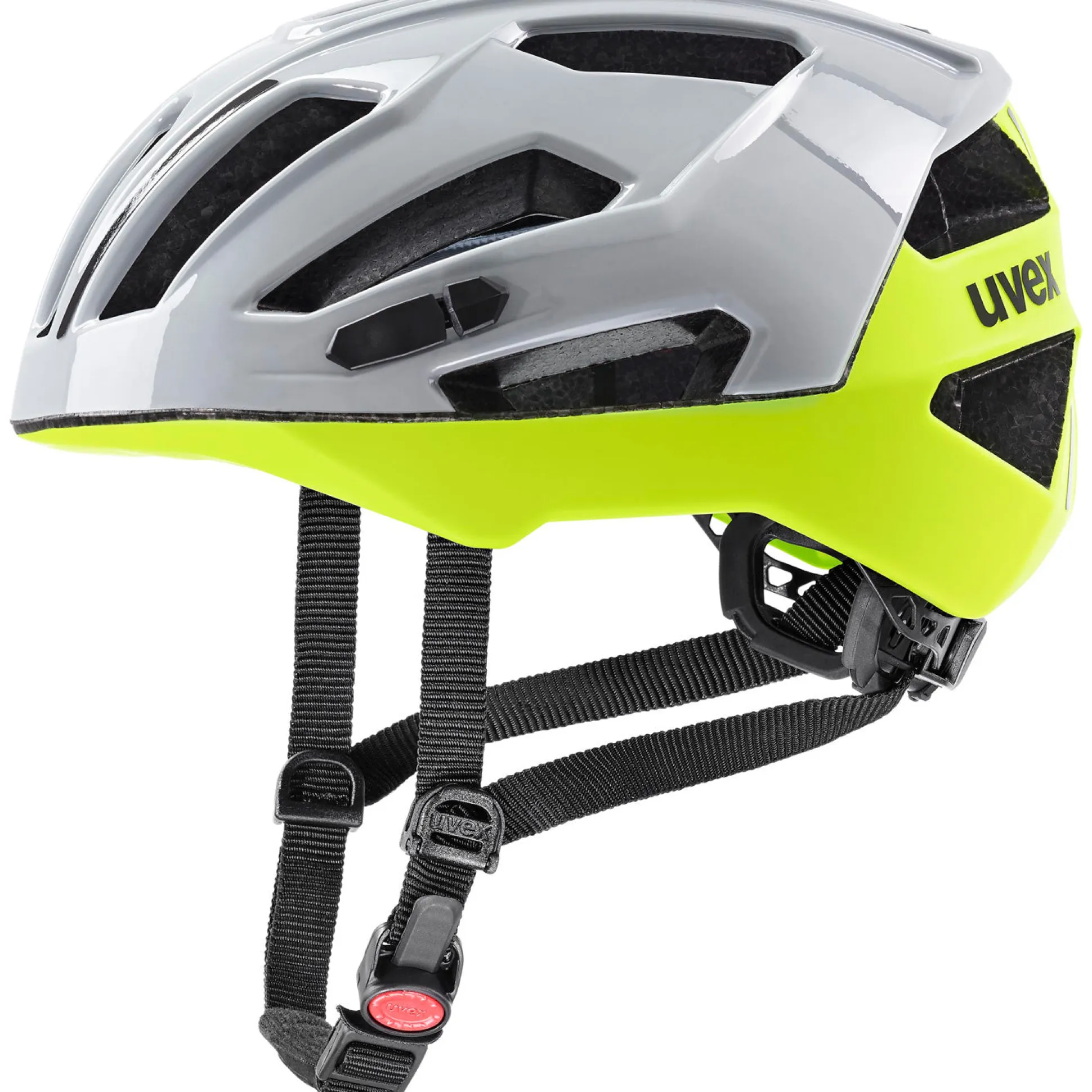Casco Uvex Gravel X - Grigio giallo