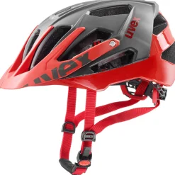Casco Uvex Quatro - Grigio rosso