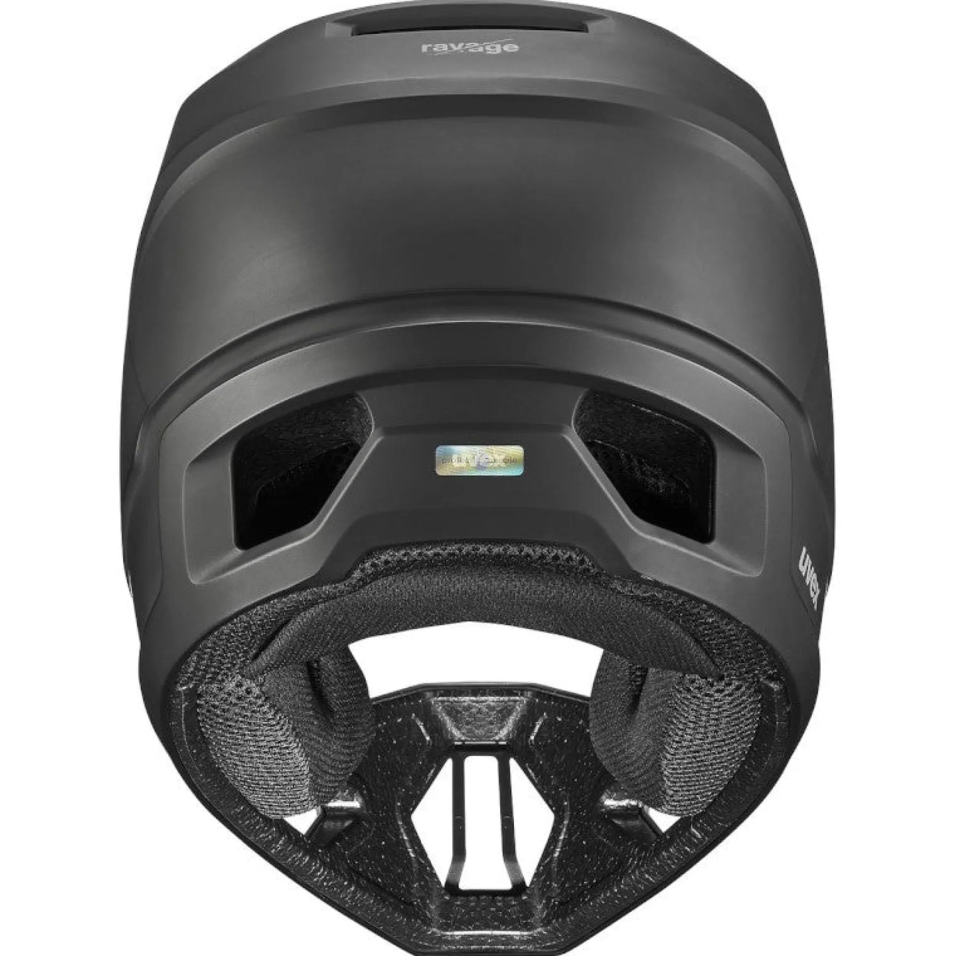 Casco Uvex ravage - Nero opaco