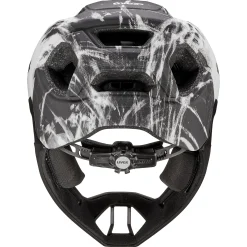Casco Uvex React Junior Fullface - Nero bianco