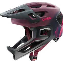 Casco Uvex React Junior Fullface - Viola