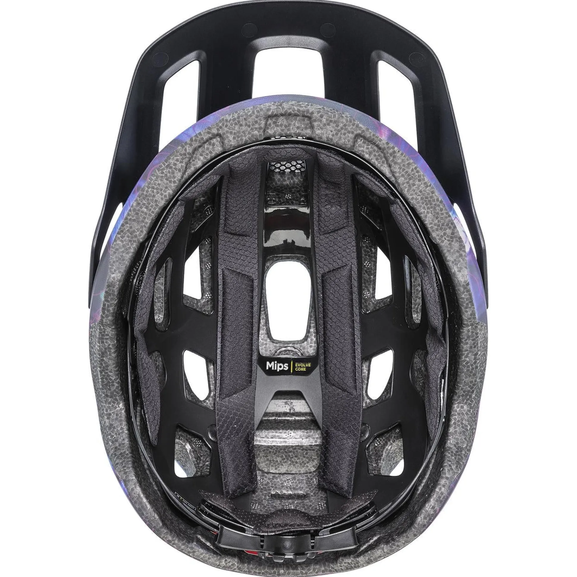 Casco Uvex React Junior Mips - Nero galaxy