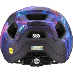 Casco Uvex React Junior Mips - Nero galaxy