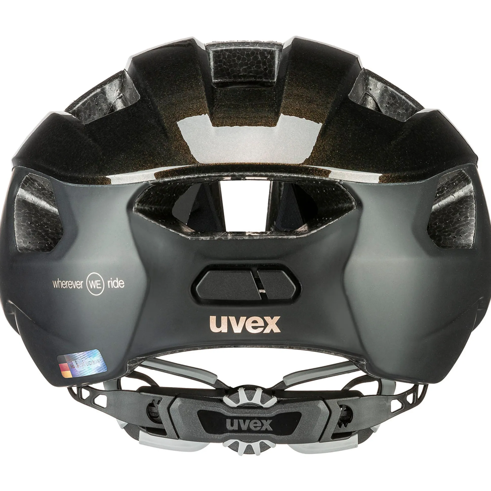 Casco Uvex Rise CC WE - Nero oro